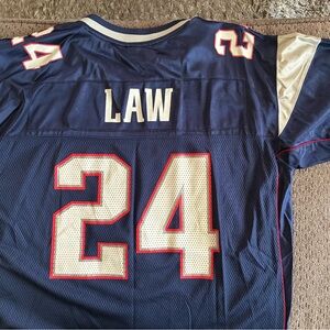 Reebok New England Patriots Navy and Gray Sports Jersey